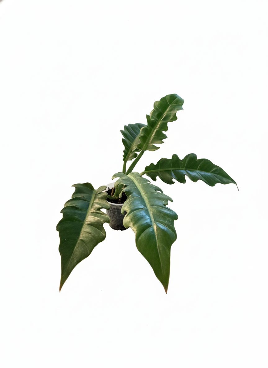 Philodendron Jungle Boogie 5 leaf 3" Pot